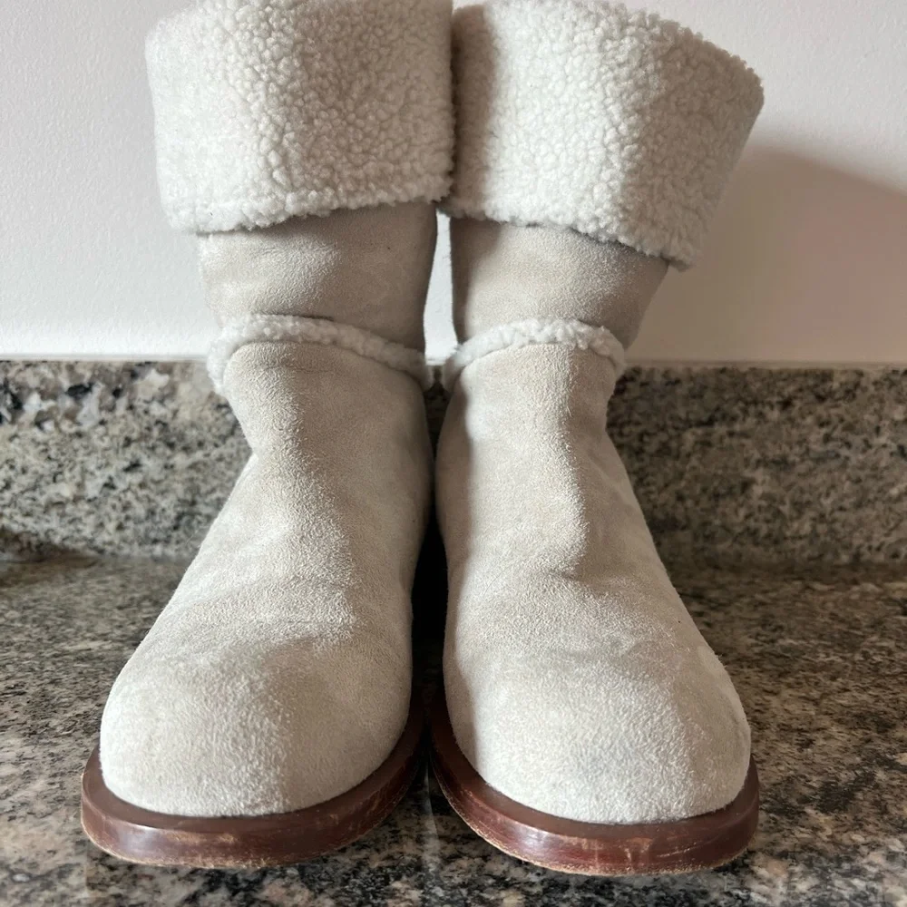 Chanel Sport Interlocking CC Logo Boots with COA